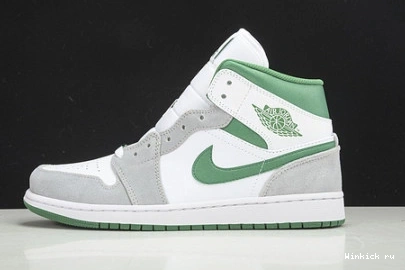 Green 1 SE Grey Mid Air Jordan 0731